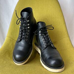 REDWING レッドウィング 8165 刺繍羽タグ 96年製 アイリッシュセッター 8.5 D USA製 26.5相当 レースアップブーツ レザーシューズ