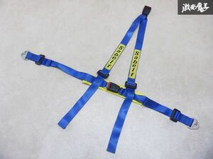 【最終値下】 Sabelt サベルト 2インチ シートベルト ブルー 青 汎用品 ドリフト ドリ車 レース 背面ハーネス欠品 棚2A7