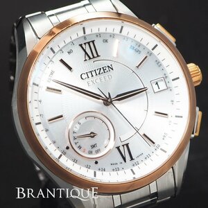 【定価￥226,800】CITIZEN シチズン EXCEED エクシード GP/TI CC3054-55A F150-T022723 デイデイト 電波ソーラー メンズ 腕時計「23965」