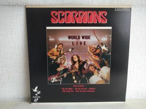 LD / SCORPIONS / WORLD WIDE LIVE / スコーピオンズ / 歌詞カード付き / レーザーディスク / SM058-3048 / 【M005】