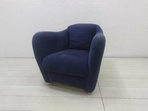 IDEE イデー MINI MILLER ARM CHAIR Navy ミニミラー アームチェア 5.4万 muji パーソナルチェア シングルソファ