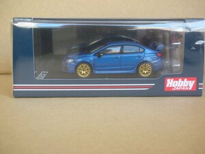 ホビージャパン 1/64 スバル WRX STI EJ20 FINAL EDITION フルパッケージ/エンジンモデル付 WRブルーパール 完成品ミニカー