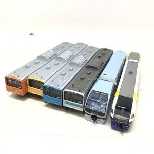 △ ヨネザワ Yonezawa ダイヤペット Diapet 1/100 鉄道模型 6点 まとめセット クハ205-1 電車 車両 おもちゃ コレクション 中古品 △N73138