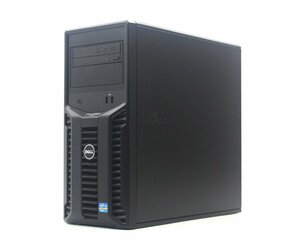 DELL PowerEdge T110 II Xeon E3-1220 3.1GHz 8GB 750GBx2台(SATA3.5インチ/RAID1構成) DVD+-RW PERC S100