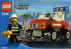 LEGO 7241　レゴブロックCITY消防レスキュー