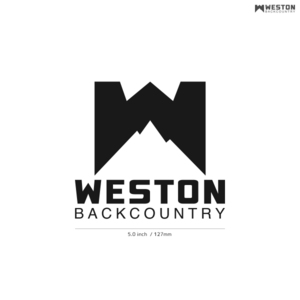 【WESTON】ウエストン★02★ダイカットステッカー★切抜きステッカー★5.0インチ★12.7cm
