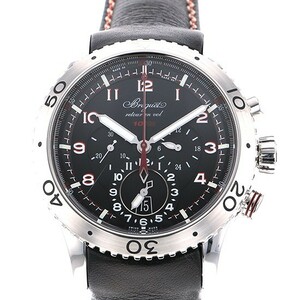 ブレゲ Breguet タイプXXII 3880ST/H2/3XV ブラック文字盤 中古 腕時計 メンズ