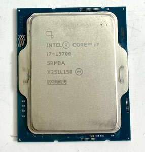 Intel Core i7-13700 2.10GHz SRMBA デスクトップパソコン用CPU 抜き取り品 ＆　動作確認OK
