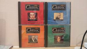 クラシックCD「THE Classic COLLECTION」4枚　ベートーヴェン・モーツァルト・ショパン・チャイコフスキー