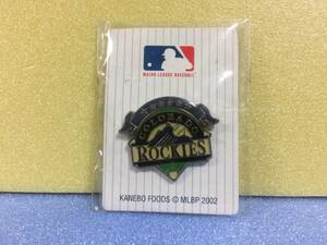 COLORADO ROCKIES ロッキーズ メジャーリーグ ピンバッジ 2002年 未開封 ピンバッチ