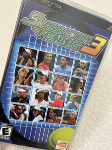 【PSP動作品】Smash Court Tennis 3 海外版 マリア・シャラポワ Maria Sharapova 匿名配送可能 バンダイナムコ
