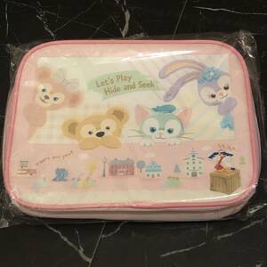 未開封■ダッフィーたちのかくれんぼ スーベニアランチケース■シェリーメイ ジェラトーニ ステラルー Duffy Disney ディズニーシー TDS