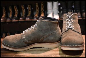 【12E 良品 16年】WESCO ウエスコ ジョブマスター スレート ラフアウト ビブラム1010シングル 編み上げ レースアップ ブーツ HOPESMORE