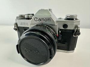 【4/28E】Canon キャノン フィルムカメラ 一眼レフカメラ AE-1 FD 50mm 1:1.8 動作未確認