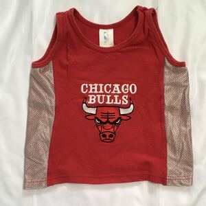 古着Chicago Bulls キッズタンクトップ(1~2才/着丈34cm)