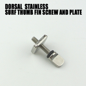 DORSAL/ドーサル 工具不要ステンレス フィンスクリュー STAINLESS SURF THUMB FIN SCREWボックスフィン用 [返品、交換不可]