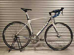 美品 GIANT DEFY COMPOSITE SE 2013 フルカーボンフレーム ロードバイク ジャイアント SHIMANO Tiagra 10S Мサイズ 500mm