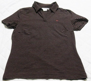 Mサイズ NIKE GOLF ナイキ ゴルフ 半袖 ポロシャツ 黒×赤 