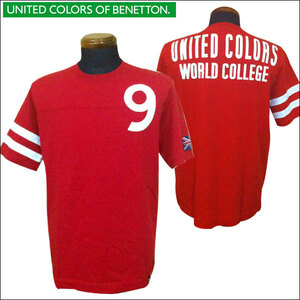 united COLORS of benetton ユナイテッド カラーズ オブ ベネトン メンズ　ロゴ　Tシャツ