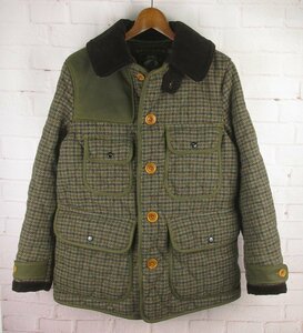 MFJ23138 FREEWHEELERS フリーホイーラーズ Edinburgh エディンバラ OUTDOOR STYLE HUNTING COAT ハンティングコート 36 美品