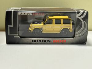 Moter Helix 1/64 BRABUS 800 メルセデスベンツgクラス 黄