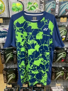 【16635（512）XO】YONEX(ヨネックス) メンズドライTシャツ　サファイアネイビー　サイズXO　新品未使用タグ付 バドミントン テニス 2023