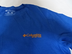 USA購入 人気アウトドア系ブランド コロンビア スポーツ【Columbia Sportswear】【PFG】FISHイラストバックプリント TシャツUS Mサイズ