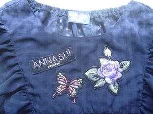 Anna Sui　mini　アナスイミニ　L 　蝶々　１３０位