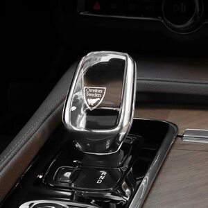 カーアクセサリーラグジュアリークリアクリスタルギアシフトノブボルボXC40 XC60用