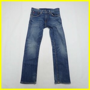 ★ポロラルフローレン VARICK SLIM STRAIGHT デニムパンツ/ジーンズ W30/メンズM相当/インディゴ/ストレッチ&1954700001