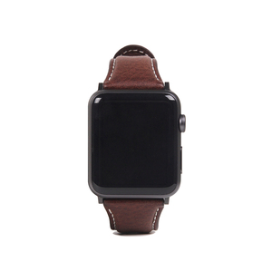 Apple Watchバンド SLG Design Italian Minerva Box Leather 本革 41mm/40mm/38mm用　ブラウン SD18396AW