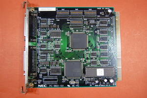 PC98 Cバス用 インターフェースボード NEC純正 PC-9801-101 RS-232C拡張ボード？ 動作未確認 現状渡し ジャンク扱いにて　S-168 1789J 