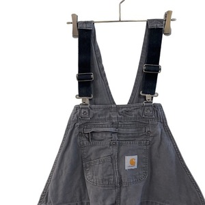 55 カーハート w46 アメリカ古着　太め　ダブルニー　ペインター　オーバーオール　Carhartt メンズ