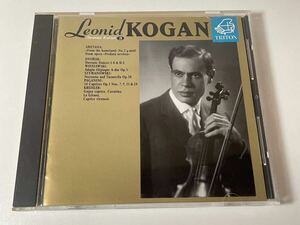 CD レオニード・コーガン LEONID KOGAN / レオニード・コーガン大全集3