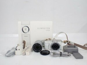 OLYMPUS オリンパス PEN E-PL9 EZダブルズームキット ショット数 1255枚 △ 6E039-1