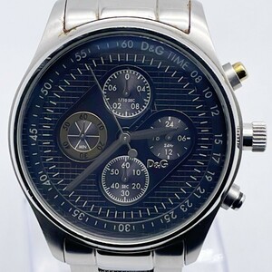 【67209】ドルチェ&ガッバーナ　D&G TIME　メンズ腕時計　DW430　SS　ケース、コマ付き