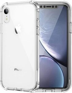 F 在庫処分 iPhone XR ケース 衝撃吸収 クリア 透明 カバー アイフォン 保護 丈夫 耐衝撃 超頑丈 ソフト シリコン 米軍 アップル Apple