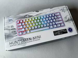 RAZER HUNTSMAN MINI JP Mercury White Clicky Optical Switch 日本語配列 紫軸