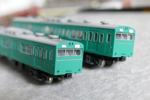 【希少】クハ103　非ATC車　2両　エメラルドグリーン　常磐線　成田線　KATO　103系　E231系　209系　0512