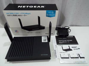 送料無料 netgear ax1800 rax20 wifi6 11ax 無線LAN ルーター ワイヤレスルーター