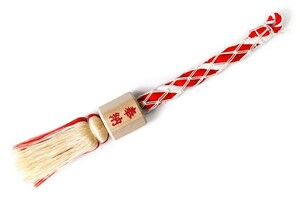 国産■ 紅白 鈴紐【藁芯】50cm ■ 奉納 ■ 桐枠付 ■ 鈴緒 神具