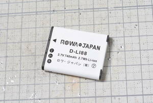 ＃852　補償無し　バッテリー（中古）　補償無し　ROWA　D-L188