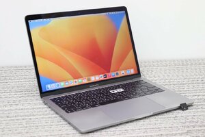 N1円♪【2017年！・i5】Apple/MacBook ProA1708(13-inch,2017,TwoThunderbolt 3ports)/core i5-2.3GHz/8GB/SSD：256GB