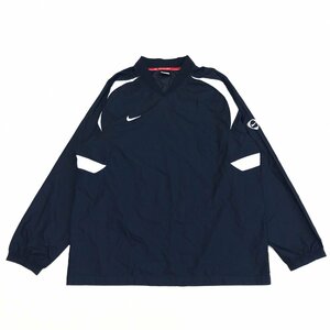 NIKE FOOTBALL ナイキ ウインドブレーカー ピステ ジャケット XXL 濃紺 ネイビー ジャージ 2XL 3L 特大 大きいサイズ サッカー フットサル