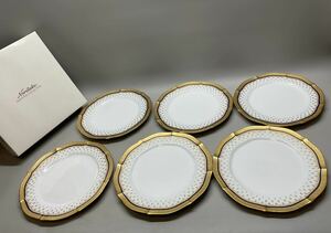 未使用 希少 デットストック ノリタケ ダイヤモンドコレクション 金彩 ディナープレート 大皿 Noritake 