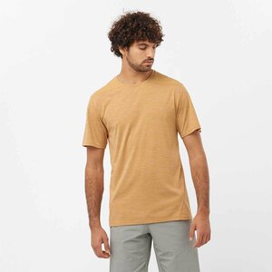 1607956-SALOMON/OUTLINE SS TEE メンズ ショートスリーブ 半袖Tシャツ 超軽量 速乾/S