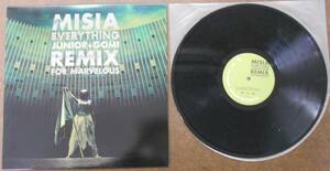◇中古12inch,LPレコード【見本盤,2曲】 MISIA:EVERYTHING【BVJS-29001】※リミックスアルバム