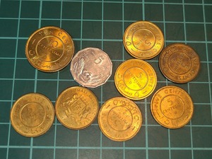 【1円スタート】ソマリア連邦共和国　ソマリアシリング硬貨　おまとめ
