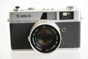 レンジファインダー フィルムカメラ Canon Canonet QL17 45mm F1.7 X49