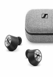 Sennheiser Momentum M3IETWBLACK トゥルーワイヤレスBluetoothイヤホン マルチタッチ指先コントロー　(shin